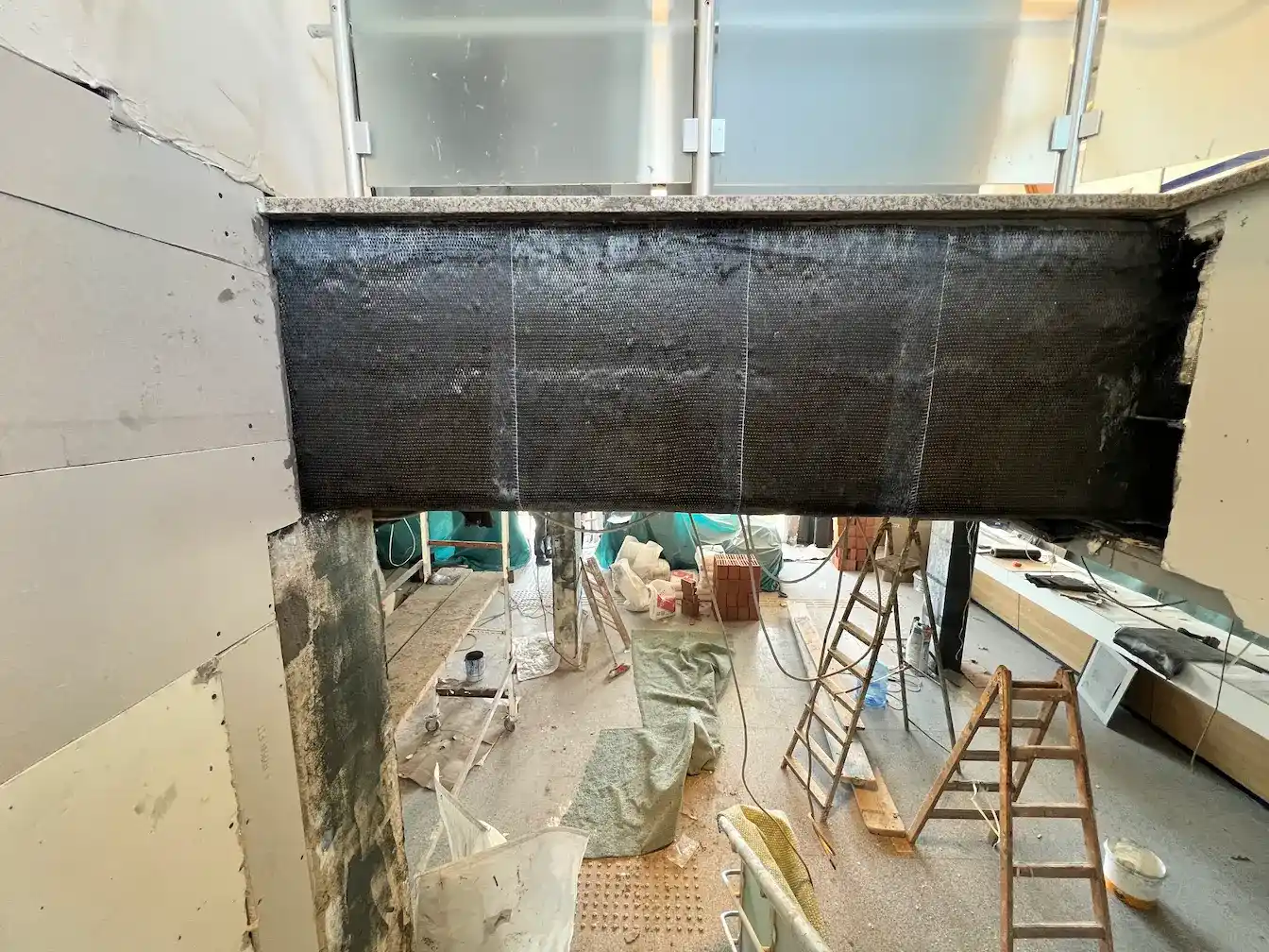 Bina kiriş güçlendirme